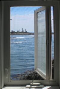 Casement windows overlooking a bay - Kirkwood Home Gallery